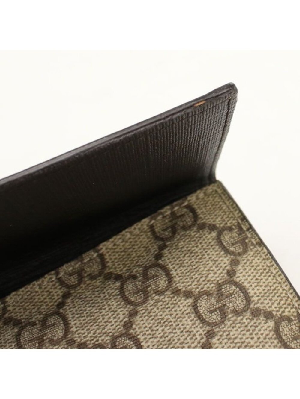 Gucci Hooklong Wallet GG Supreme Double Fold - Picture 7 of 7